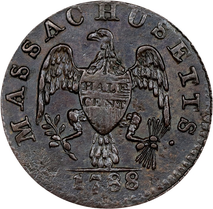 1788 1/2c Massachusetts MS BN G6 BN thumbnail 8