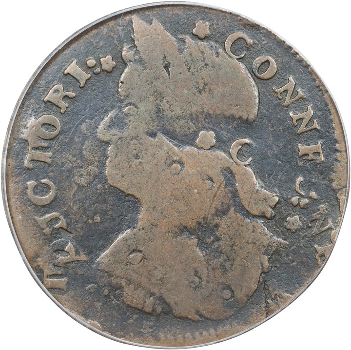 Image for 1787 Copper Connecticut, Draped Bust Left MS BN VG10 BN