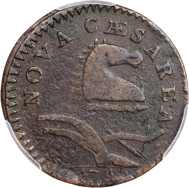 1786 Copper New Jersey, Bridle MS BN thumbnail 3