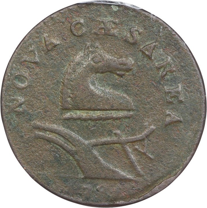 1787 Copper New Jersey, Small Planchet, Plain Shield MS BN thumbnail 12