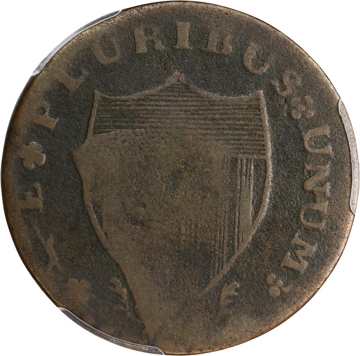 1788 Copper New Jersey, Running Fox Before Legend MS BN thumbnail 9