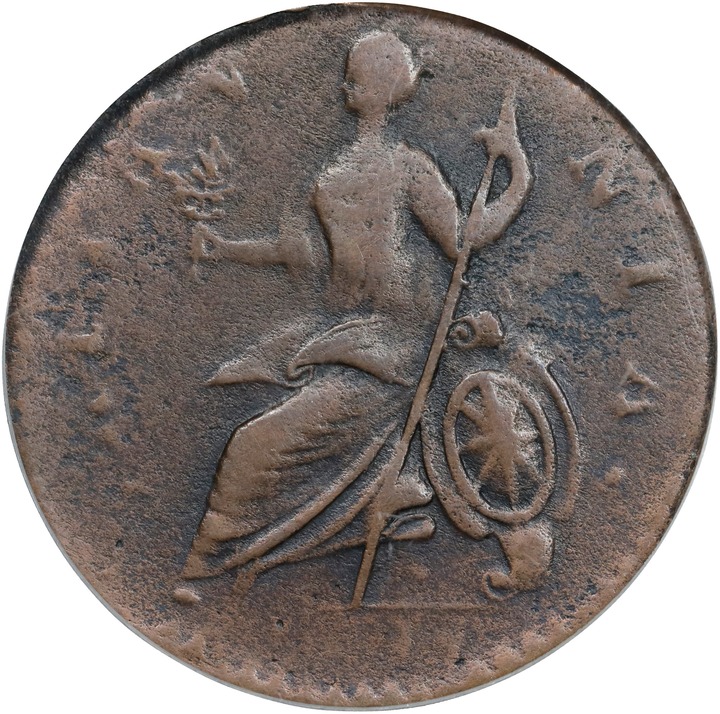 1787 Copper Vermont, BRITANNIA MS BN thumbnail 8