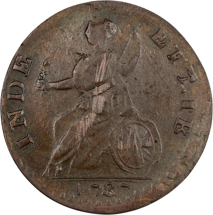 1787 Copper Vermont, Bust Right MS BN thumbnail 16