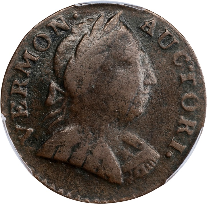 1788 Copper Vermont, Bust Right MS BN thumbnail 9