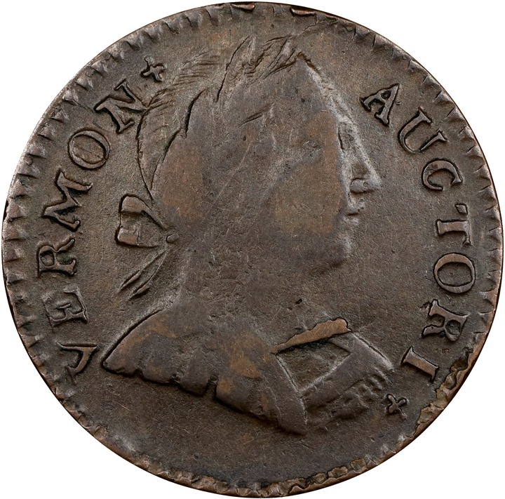 1788 Copper Vermont, Bust Right MS BN thumbnail 11