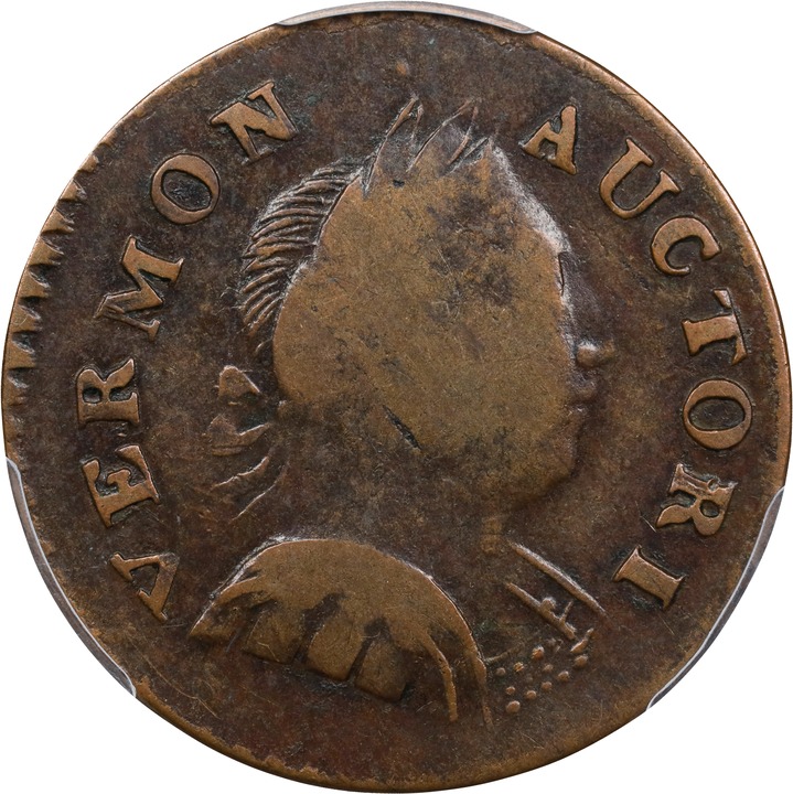 1788 Copper Vermont, Bust Right MS BN thumbnail 12