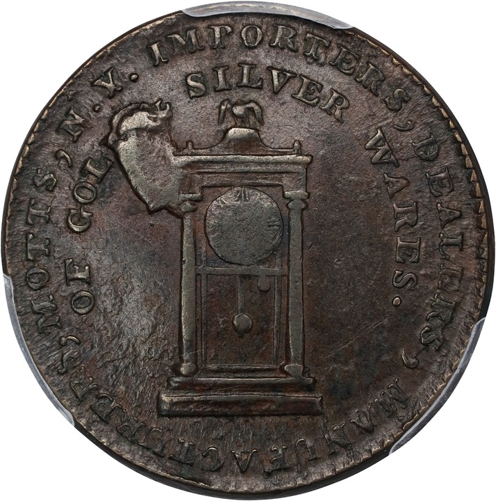 "1789" Token Mott, Thick Plain Edge MS thumbnail 5