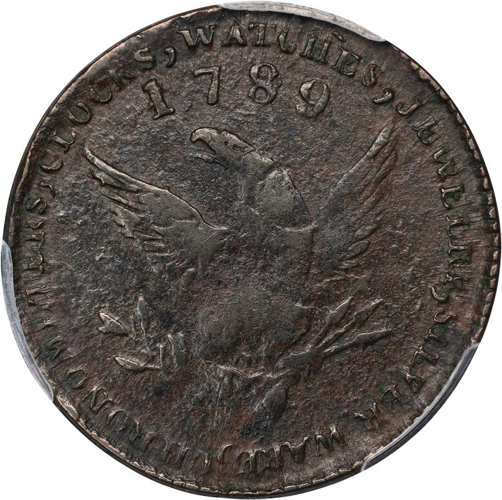 "1789" Token Mott, Thick Plain Edge MS64 thumbnail 23