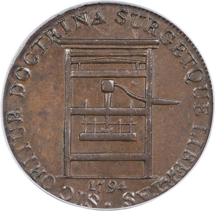 1794 Token Franklin Press MS BN thumbnail 6