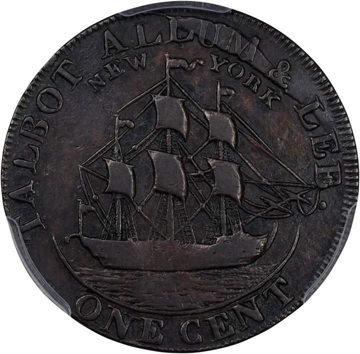 1794 Cent Talbot, Allum & Lee, NEW YORK MS BN thumbnail 16