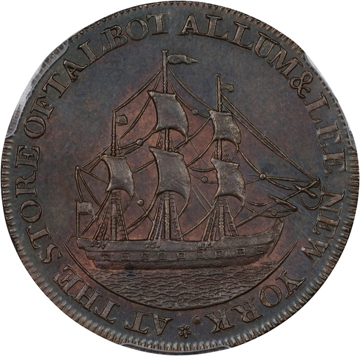 1795 Cent Talbot, Allum & Lee, Lettered Edge MS BN thumbnail 16