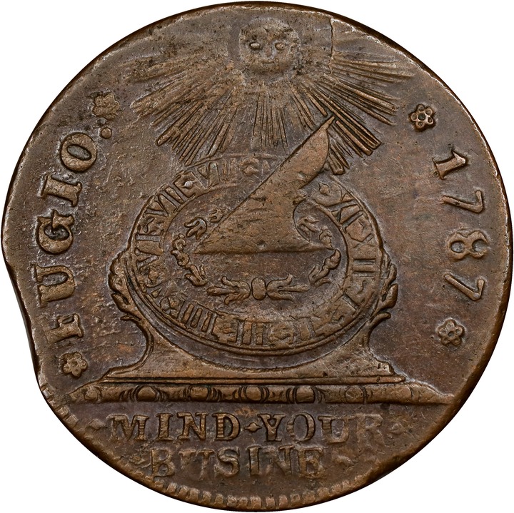 1787 Fugio 1c MS BN [Type] MS60 BN thumbnail 17