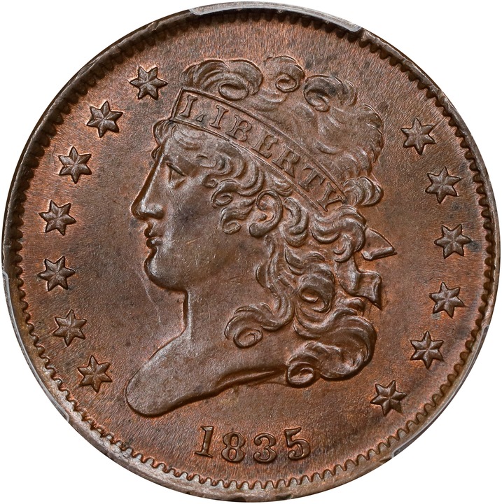1835 1/2c MS BN thumbnail 5