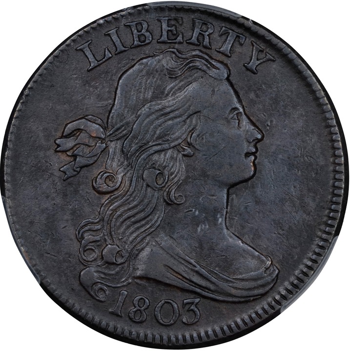 1803 1c Small Date, Large Fraction MS BN thumbnail 7