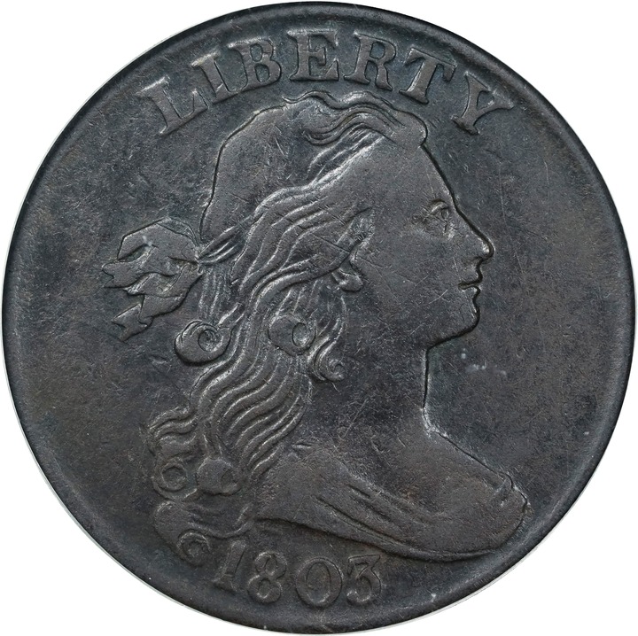 1803 1c Small Date, Large Fraction MS BN thumbnail 8
