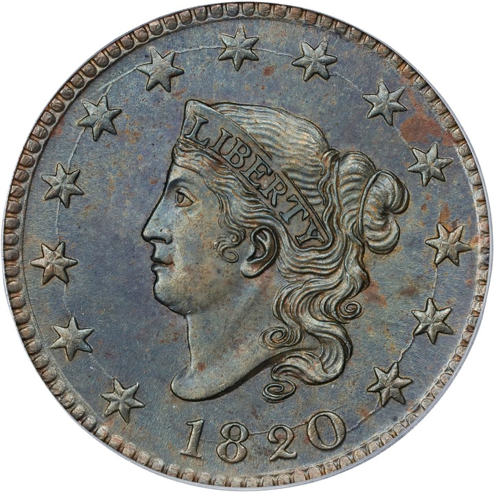 1820 1c Large Date MS BN thumbnail 13