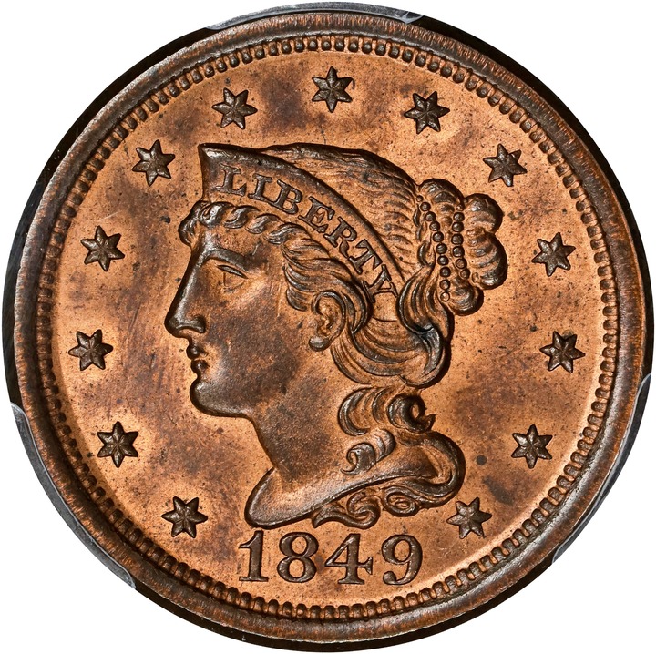 1849 1c N-24 MS RB thumbnail 2