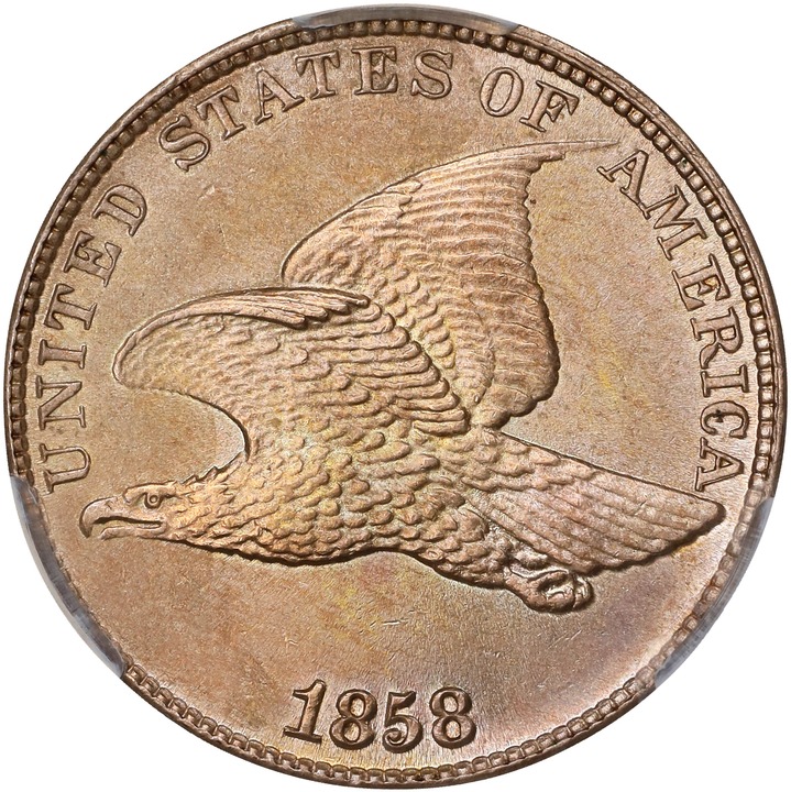 1858 1c LL, Doubled Die Obv, FS-101, S-2 MS thumbnail 20