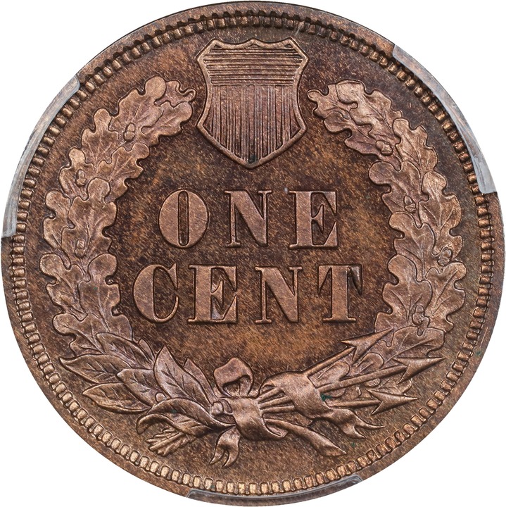 1873 1c Closed 3 PR BN PR64 BN CAC thumbnail 2