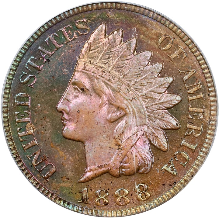 1888 1c PR RB PR64 RB thumbnail 7