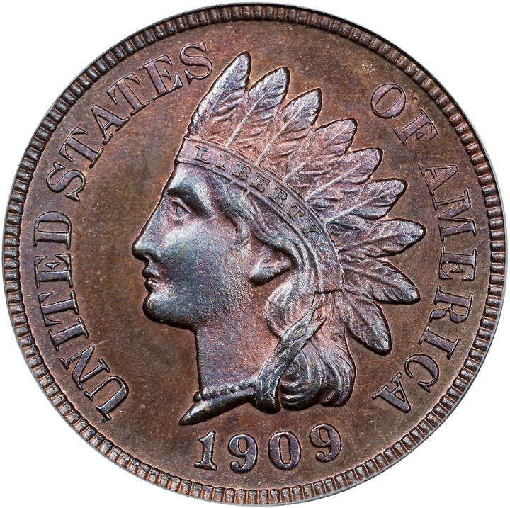 1909 1c Indian PR RB PR60 RB thumbnail 12