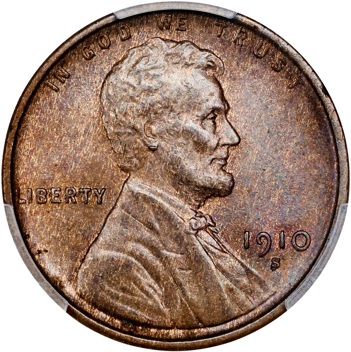 1910-S 1c MS BN MS64 BN thumbnail 3