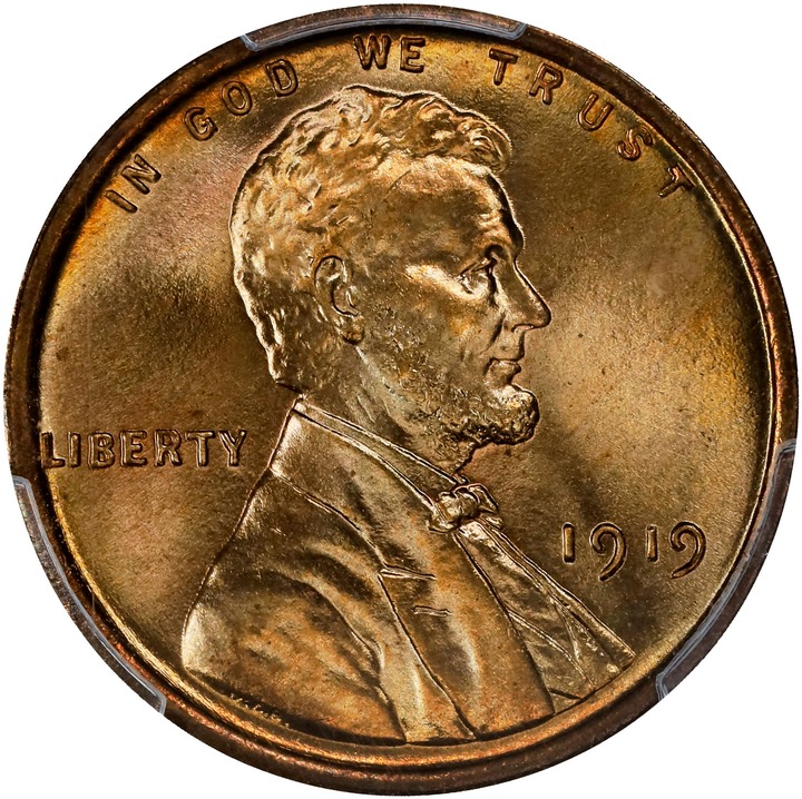 1919 1c MS RD MS67 RD CAC thumbnail 3