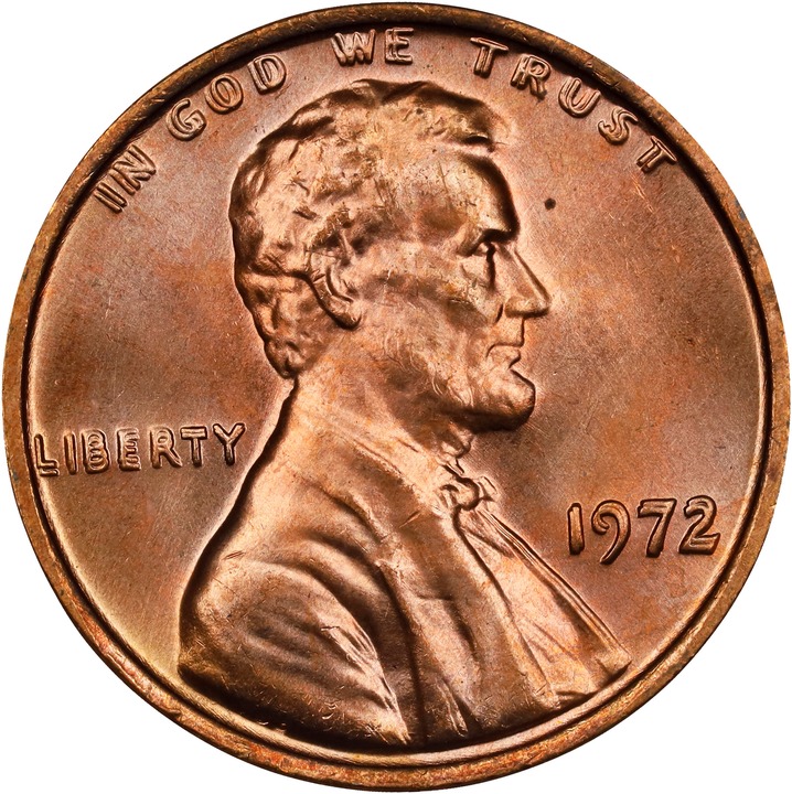 1972 1c Doubled Die Obverse MS RD thumbnail 7