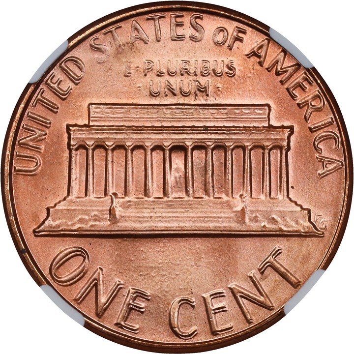 1983 1c Doubled Die Reverse MS RD MS67 RD thumbnail 6