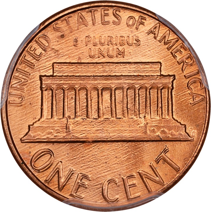 1983 1c Doubled Die Reverse MS RD MS66 RD thumbnail 4