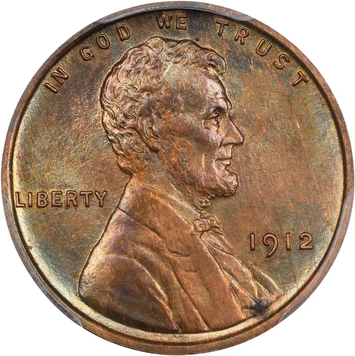 1912 1c Matte Finish PR RB thumbnail 3