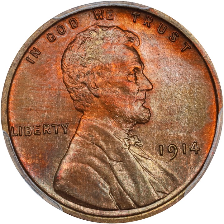 1914 1c Matte Finish PR RB thumbnail 4