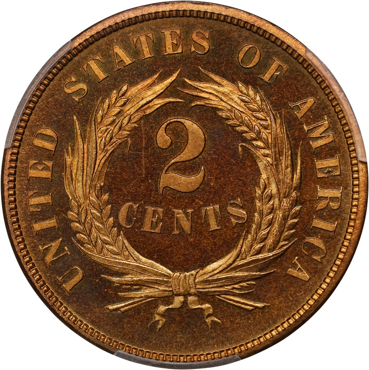 1873 2c Closed 3 PR RB PR66 RB thumbnail 2