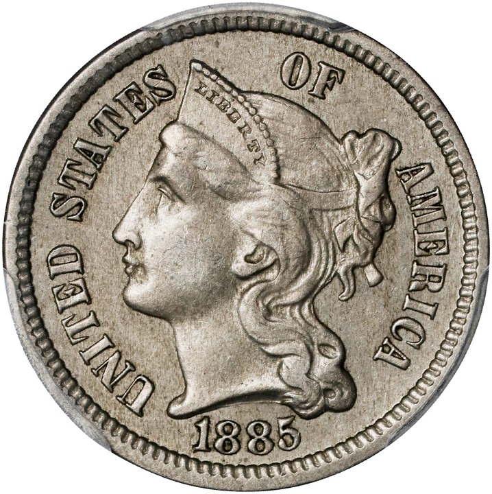 1885 3cN AU55 thumbnail 2