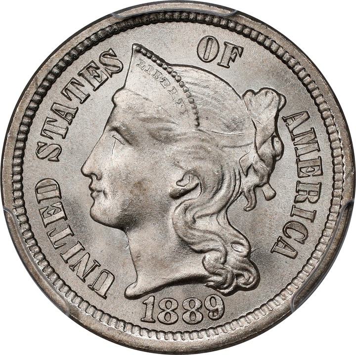 1889 3cN MS63 thumbnail 18