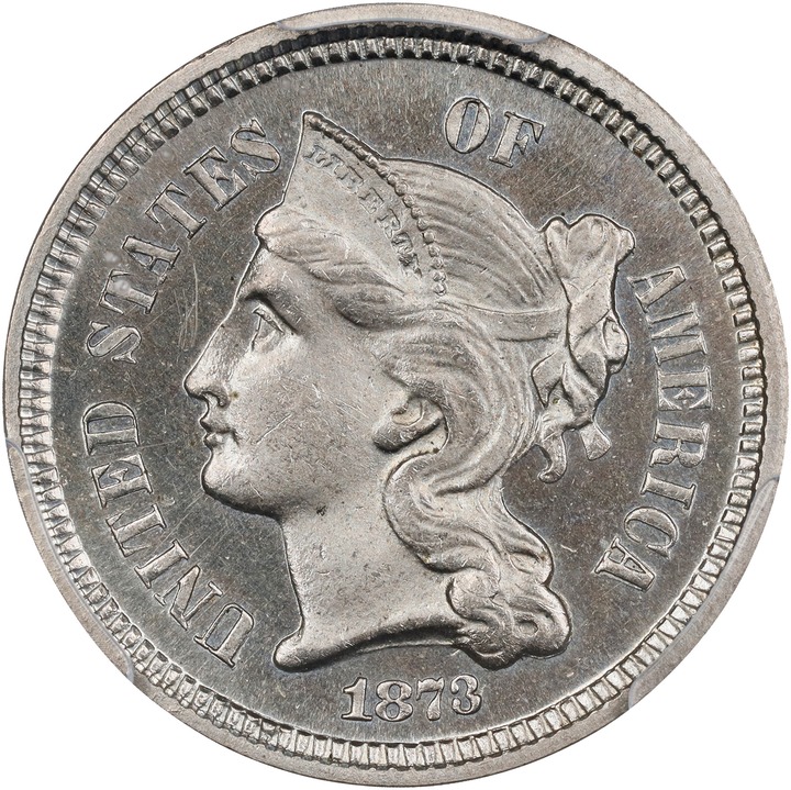 Image for 1873 3cN Closed 3 PR65