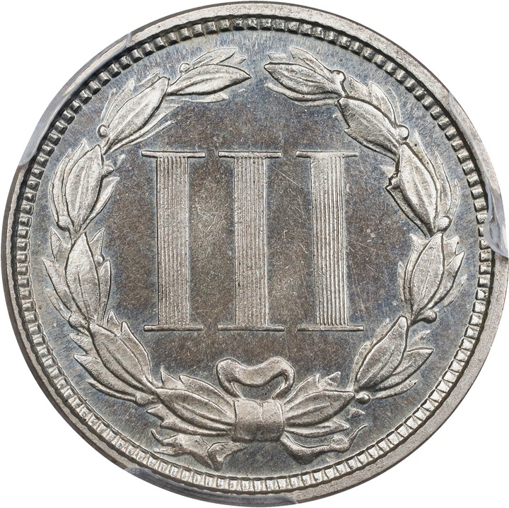 1873 3cN Closed 3 PR65 thumbnail 2