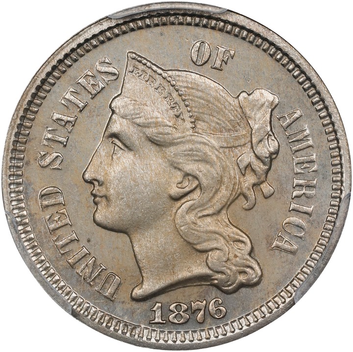 Image for 1876 3cN PR64