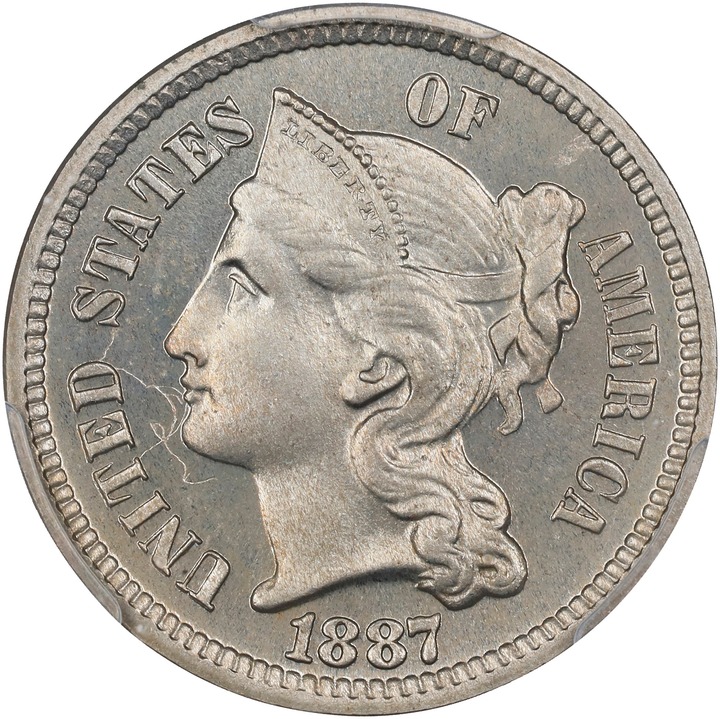 Image for 1887 3cN PR66