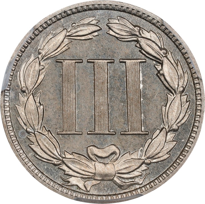 1887/6 3cN Strong Overdate VG10 thumbnail 21