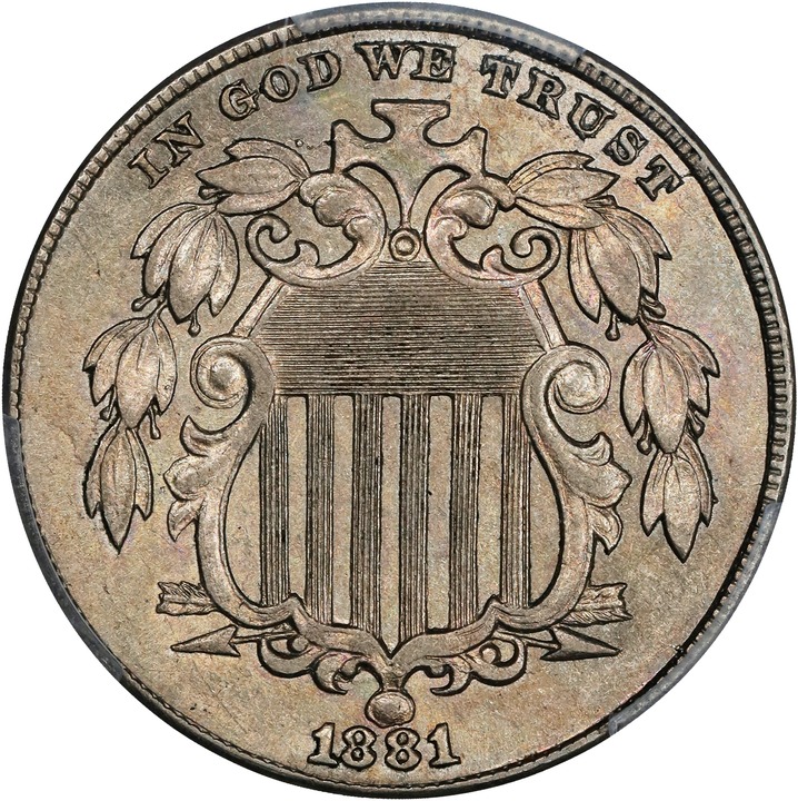 1881 5c MS63 thumbnail 14