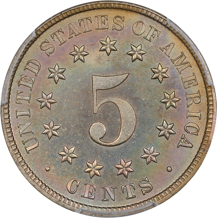 1882 5c PR65 thumbnail 2