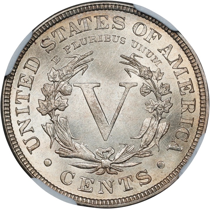 1884 5c MS66 thumbnail 2