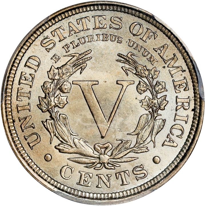 1900 5c MS66 thumbnail 2