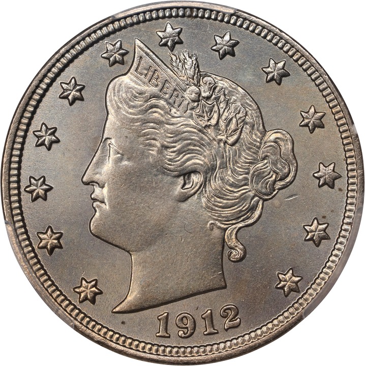 1912-D 5c MS66 thumbnail 3