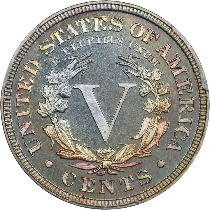 1883 5c Cents PR67 thumbnail 2