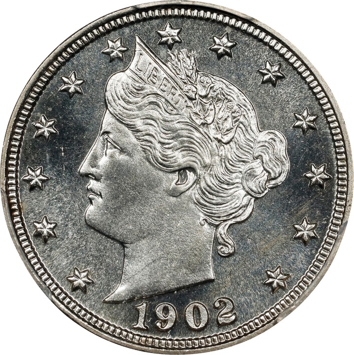 1902 5c PR65 thumbnail 3