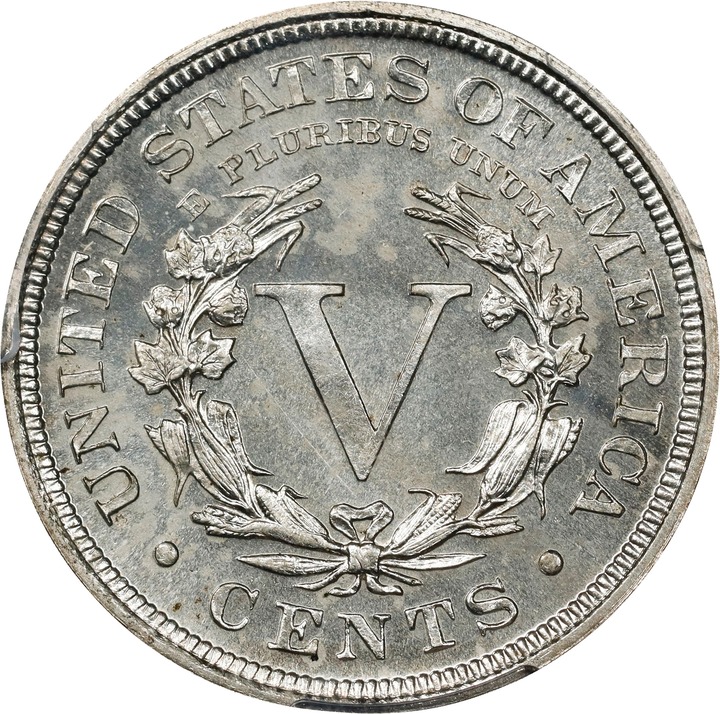 1902 5c PR65 thumbnail 4