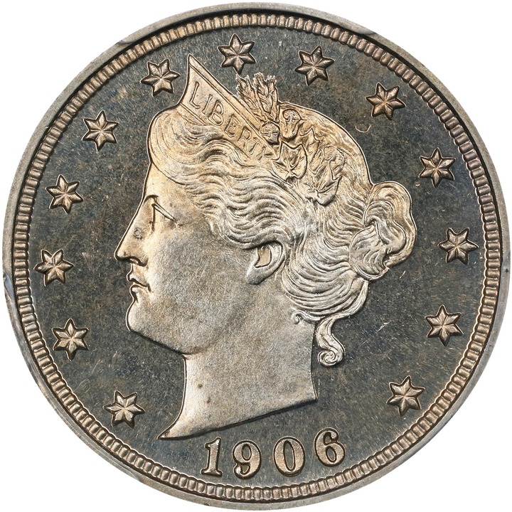 Image for 1906 5c PR67