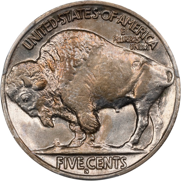 1916-S 5c AU58 CAC thumbnail 4